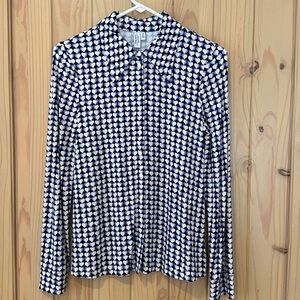 & Other Stories statement blouse button down shirt EUC